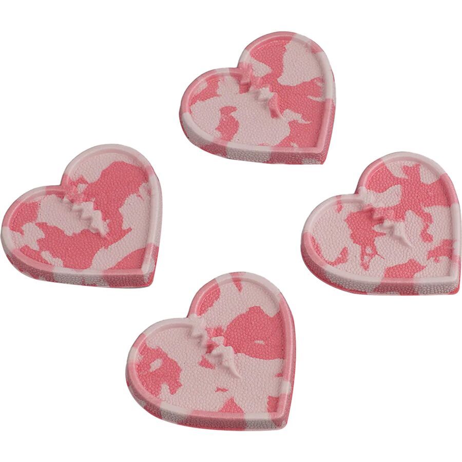 () ֥ ߥ ϡ ȥ饯 ѥå Crab Grab Mini Hearts Traction Pad Bubbl...