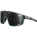 (取寄) ジュルボ フューリー サングラス Julbo Fury Sunglasses Black/Matte Green/REACTIV 0-3