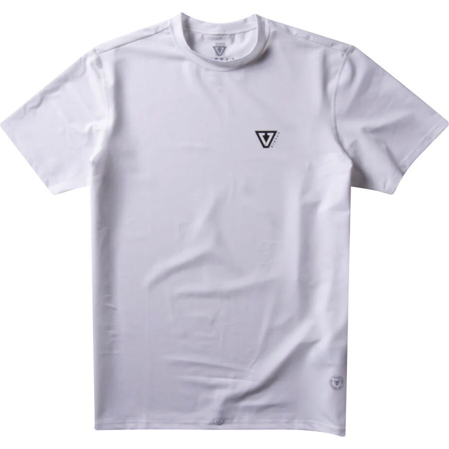 (取寄) ヴィスラ メンズ ツイステッド エコ ショートスリーブ シャツ - メンズ Vissla men Twisted Eco Short-Sleeve Shirt - Men's White