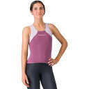 (取寄) カステリ レディース ソール スリーブレス トップ - ウィメンズ Castelli women Sole Sleeveless Top - Women's Deep Purple/Purple Mist