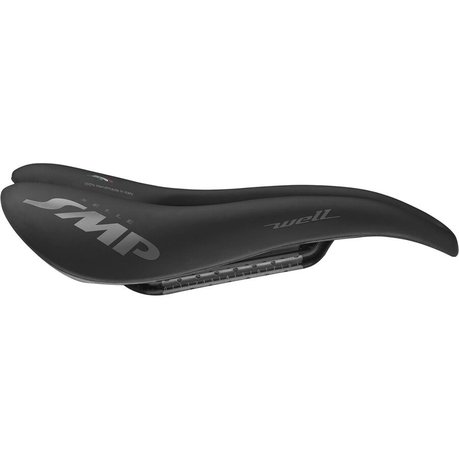 (取寄) セラSMP ウェル ウィズ カーボン レイル サドル Selle SMP Well with Carbon Rail Saddle Black