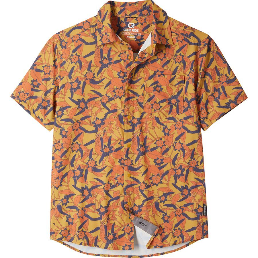 (取寄) クラブライドアパレル メンズ デツアー ジャージ - メンズ Club Ride Apparel men Detour Jersey - Men's Spicy Cayanne