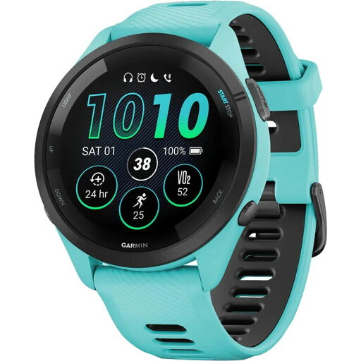 (取寄) ガーミン フォアランナー 265 ウォッチ Garmin Forerunner 265 Watch Aqua