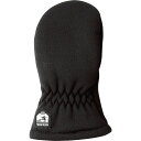 (取寄) ヘストラ キッズ フリース ライナー ミトン - キッズ Hestra kids Fleece Liner Mitten - Kids' Black