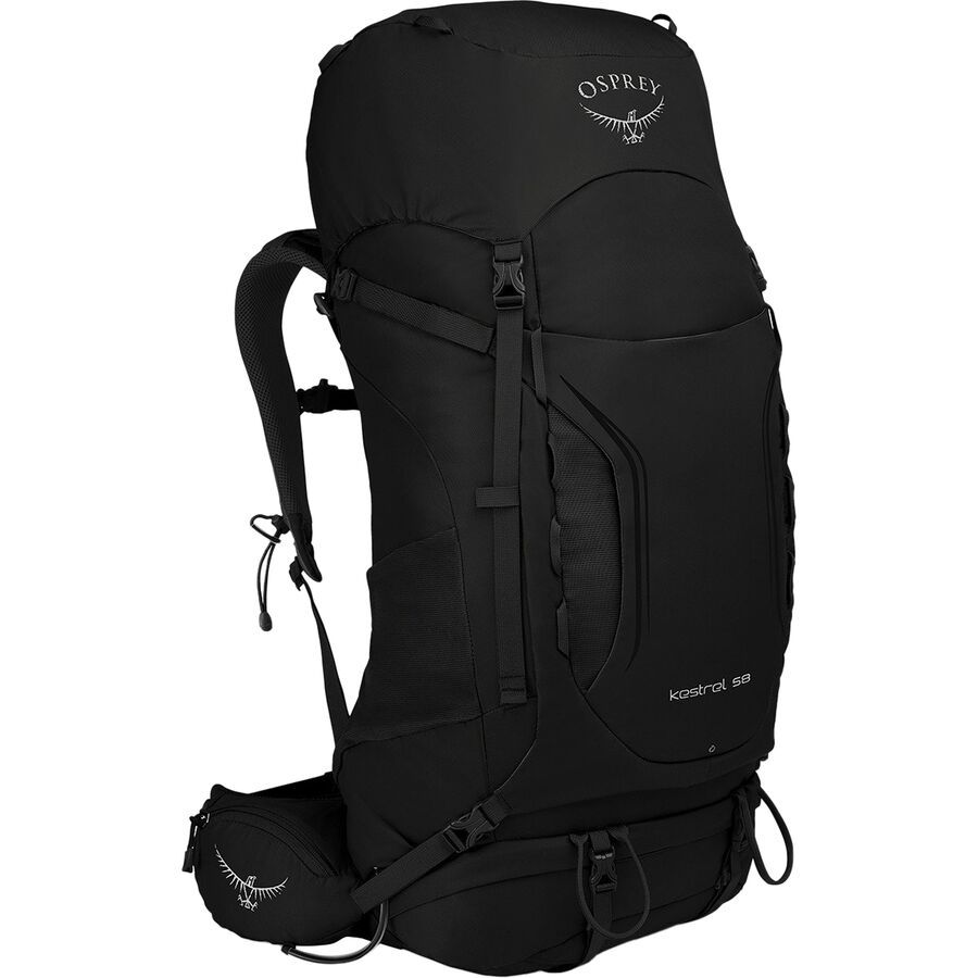 () ץ졼ѥå ȥ 58L Хåѥå Osprey Packs Kestrel 58L Backpack Black