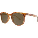 (取寄) ノックアラウンド パソ ロブレス ポーラライズド サングラス Knockaround Paso Robles Polarized Sunglasses Blonde Glossy Tortoise Shell/Amber