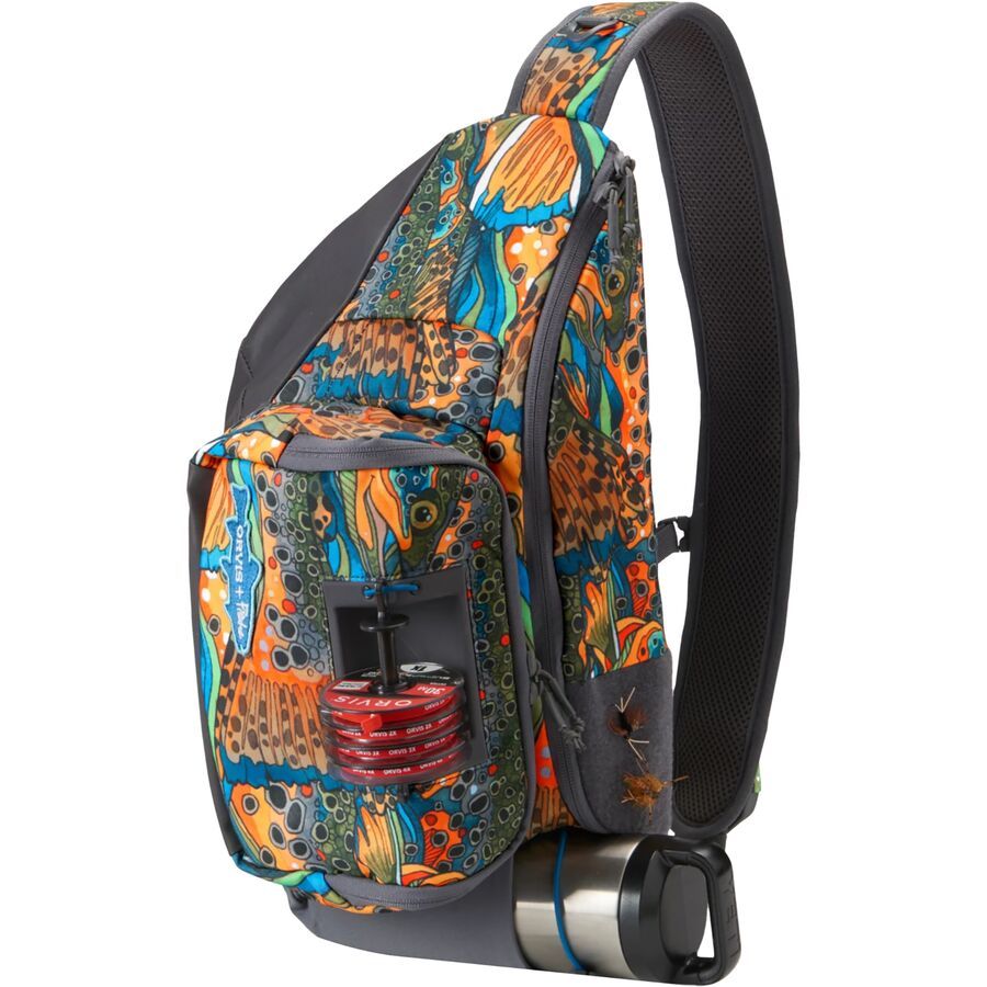 () ӥ  ѥå Orvis Sling Pack Fishe Unbound Brown