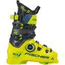 (取寄) フィッシャー RC4 プロ MV ボア ジップフィット ブーツ - 2025 Fischer RC4 PRO MV Boa ZipFit Boot - 2025 Yellow/Carbon