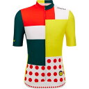 (取寄) サンティーニ メンズ ル マイヨ ジョーヌ オフィシャル コンボ サイクリング ジャージ - メンズ Santini men Le Maillot J...