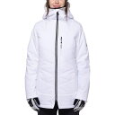 (取寄) シックスエイトシックス レディース クラウド インサレーテッド ジャケット - ウィメンズ 686 women Cloud Insulated Jacket - Women's White Geo Jacquard