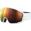 (取寄) POC ゾーニュラ ゴーグルズ POC Zonula Goggles Hydrogen White/Partly Sunny Orange
