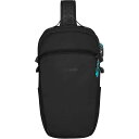 (取寄) パックセーフ エコ 12L スリング バックパック Pacsafe Eco 12L Sling Backpack Econyl Black(4)