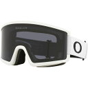 (取寄) オークリー ターゲット ライン エル ゴーグルズ Oakley Target Line L Goggles Matte White/Prizm Dark Grey