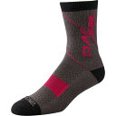 (取寄) ダカイン バーム クルー ソック DAKINE Berm Crew Sock Grey/Red(4)