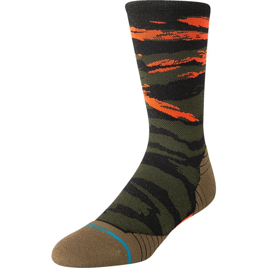 (取寄) スタンス プライマル ライト クルー ソック Stance Primal Light Crew Sock Olive