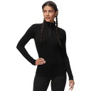 (取寄) スマートウール レディース クラシック サーマル メリノ 1/4-ジップ ベースレイヤー- - ウィメンズ Smartwool women Classic Thermal Merino 1/4-Zip Baselayer - Women's Black