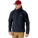 (取寄) ラブ メンズ ダウンポアー エコ ジャケット - メンズ Rab men Downpour Eco Jacket - Men's Black