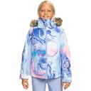 (取寄) ロキシー アメリカン パイ ジャケット - ガールズ 2024 Roxy American Pie Jacket - Girls 2024 Azure Blue Landscape