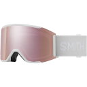 (取寄) スミス スクアッド マグ ゴーグルズ Smith Squad MAG Goggles White Vapor/ChromaPop Everyday Rose Gold Mirror/Extra Lens-ChromaPop Storm Rose Flash