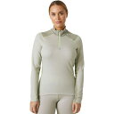 (取寄) ヘリーハンセン レディース リファ メリノ ミッドウエイト 1/2-ジップ トップ - ウィメンズ Helly Hansen women Lifa Merino Midweight 1/2-Zip Top - Women's Mellow Grey