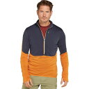 (取寄) アイスブレイカー メンズ メリノ 200 リアルフリース ディセンダー 1/2-ジップ プルオーバー - メンズ Icebreaker men Merino 200 Realfleece Descender 1/2-Zip Pullover - Men's Graphite/Ray/Feldspar/Cb