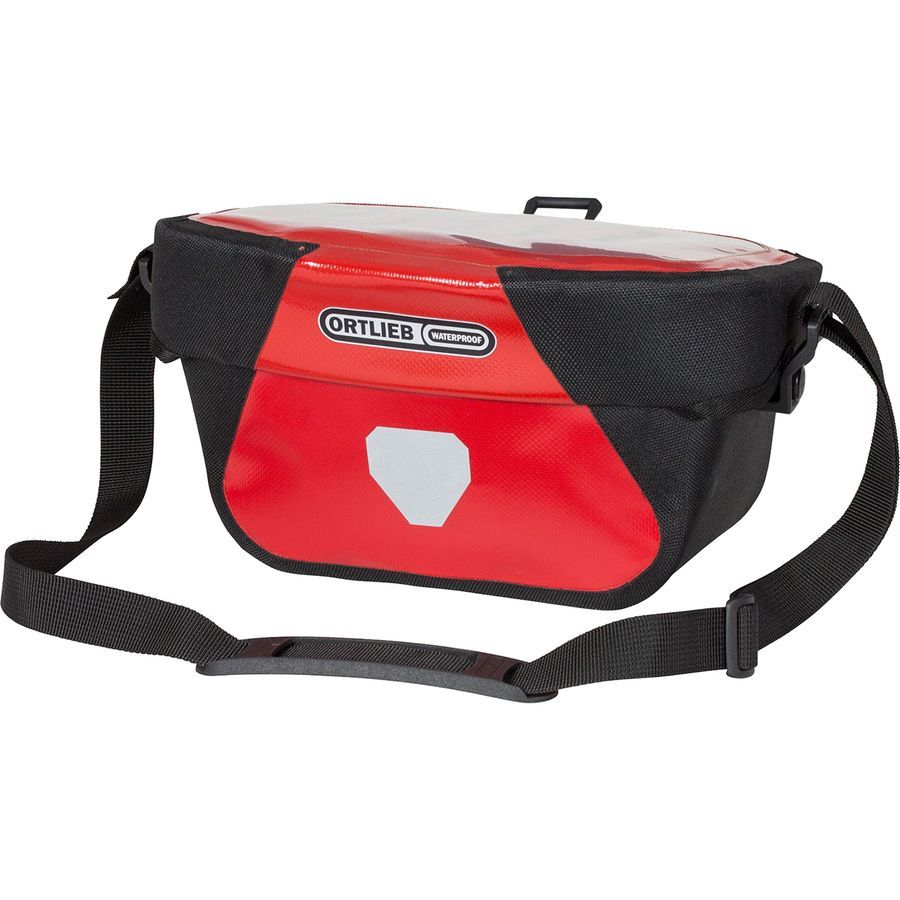 (取寄) オルトリーブ アルティメット 6 クラシック ハンドルバー バッグ Ortlieb Ultimate 6 Classic Handlebar Bag Red/Black, S