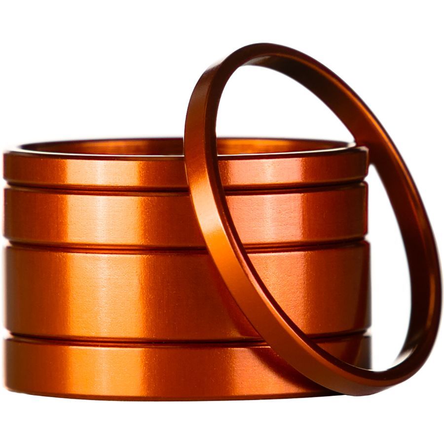 (取寄) デイティコンポーネンツ クロスヘア ヘッドセット スペーサー キット Deity Components Crosshair Headset Spacer Kit Orange