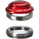 (取寄) クリスキング ドロップセット 4 ヘッドセット Chris King Dropset 4 Headset Red