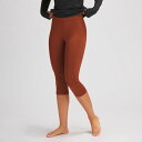(取寄) ストイック レディース ライトウェイト ポーリー カーフ-レングス ベースレイヤー- ボトム - ウィメンズ Stoic women Lightweight Poly Calf-Length Baselayer Bottom - Women's Tortoise Shell