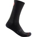 (取寄) カステリ レーシング ストライプ 18 ソックス Castelli Racing Stripe 18 Sock Black