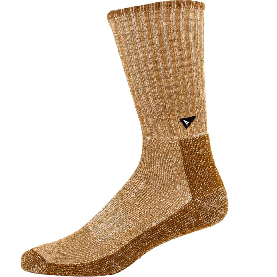 (取寄) アルビングッズ クルー ソック ロング - テリー マール Arvin Goods Crew Sock Long - Terry Marl Caramel