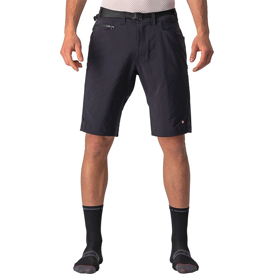 (取寄) カステリ メンズ アンリミテッド トレイル バギィ ショート - メンズ Castelli men Unlimited Trail Baggy Short - Men's Black