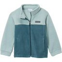 (取寄) コロンビア トドラー ボーイズ スティーンズ マウンテン リ フリース ジャケット - トドラー ボーイズ Columbia toddler boys Steens Mountain II Fleece Jacket - Toddler Boys' Crushed Blue/Everblue(4)