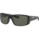 (取寄) コスタ ツナミ アレイ プロ 580G ポーラライズド サングラス Costa Tuna Alley Pro 580G Polarized Sunglasses Black Gray(4)