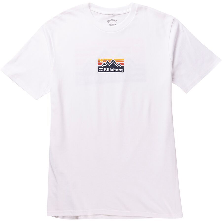 (取寄) ビラボン メンズ サンダウン サミッツ T-シャツ - メンズ Billabong men Sundown Summits T-Shirt - Men's White(4.0)