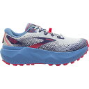 () ubNX fB[X Jf 6 gC jO V[Y Brooks women Caldera 6 Trail Running Shoe - Women's Oyster/Blissful Blue/Pink