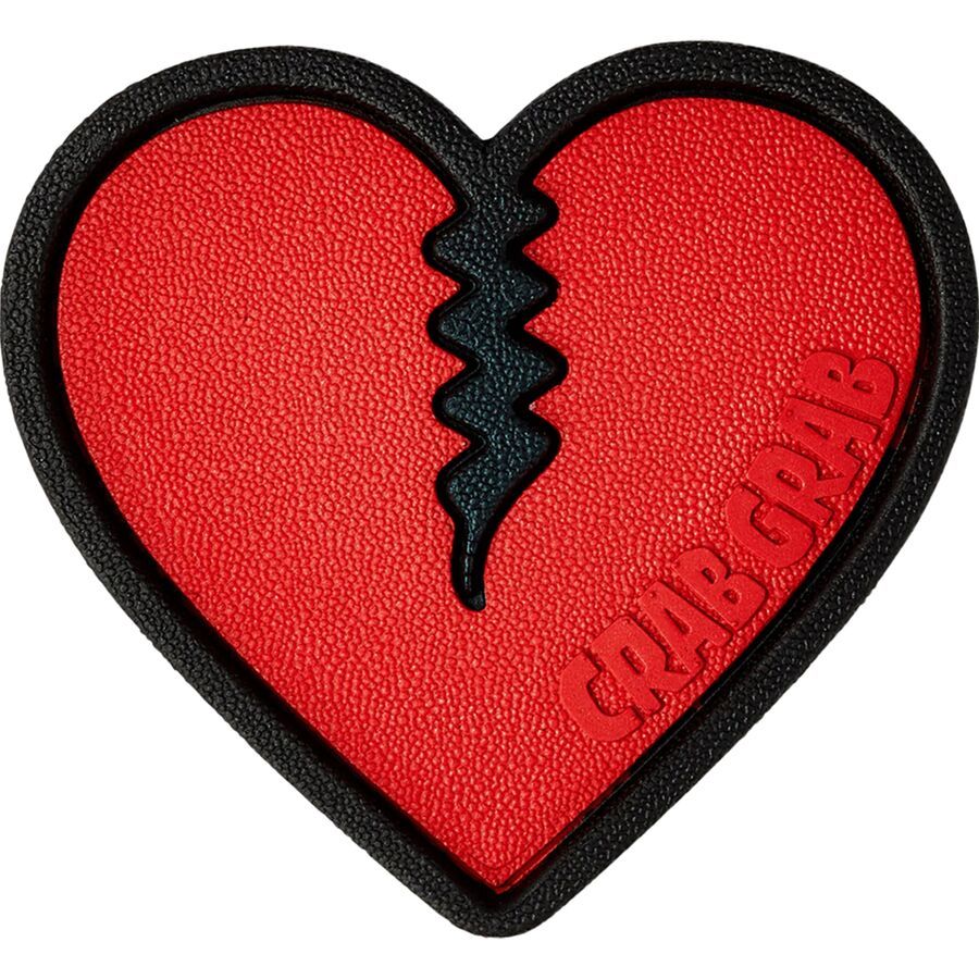 (取寄) クラブグラブ メガ ハート トラクション パッド Crab Grab Mega Heart Traction Pad Red