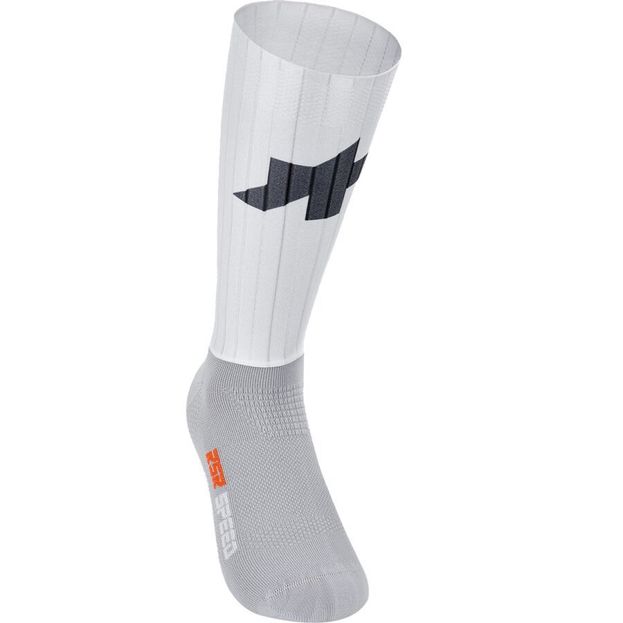 (���) ������ ��� RSR S11 ���ԡ��� ���å��� - ��� Assos men RSR S11 Speed Socks - Men's White...
