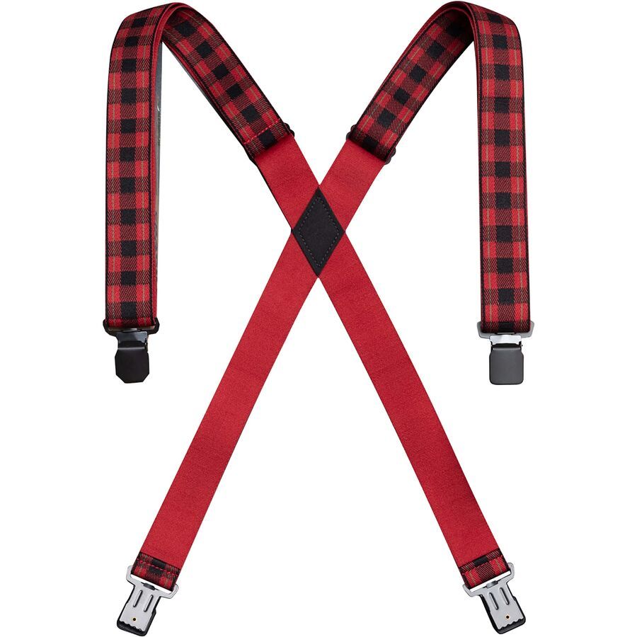 (取寄) アーケード ジェサップ プレイド サスペンダーズ Arcade Jessup Plaid Suspenders Black/Burnt