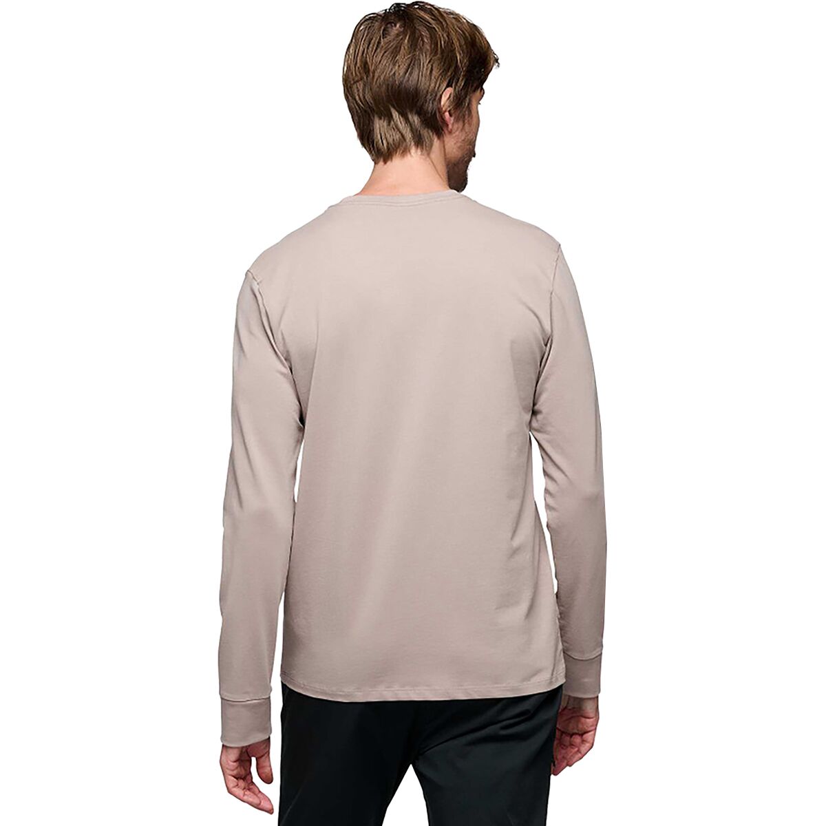 (取寄) ブラックダイヤモンド メンズ ヘリテージ ワードマーク ロング-スローブ T-シャツ - メンズ Black Diamond men Heritage Wordmark Long-Sleeve T-Shirt - Men's Pale Mauve