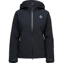(取寄) ブラックダイヤモンド レディース リーコン インサレーテッド シェル - ウィメンズ Black Diamond women Recon Insulated Shell - Women's Black