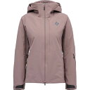 (取寄) ブラックダイヤモンド レディース リーコン インサレーテッド シェル - ウィメンズ Black Diamond women Recon Insulated Shell - Women's Dark Mauve
