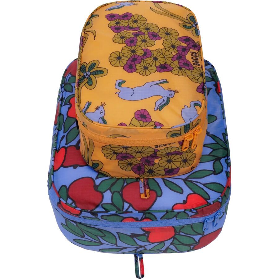 ■商品詳細■ブランドBAGGUバグー■商品名Packing Cube Setパッキング キューブ セット■商品状態新品未使用・並行輸入品■色Night Orchard■素材リサイクルリップストップナイロン、リサイクルメッシュ ■寸法[小] ...