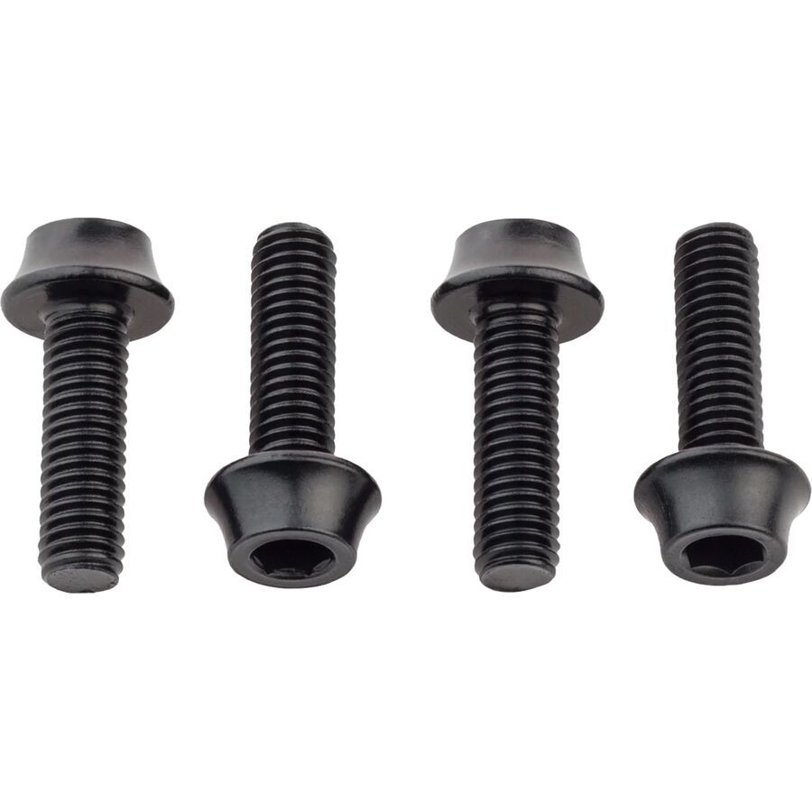 (取寄) ウルフトゥースコンポーネンツ ウォーター ボトル ケージ ボルツ Wolf Tooth Components Water Bottle Cage Bolts Black(4)