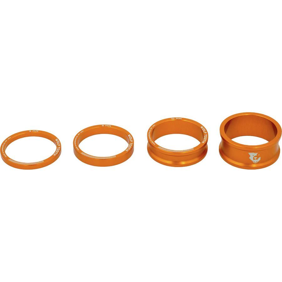 (���) ����եȥ���������ݡ��ͥ�� �إåɥ��å� ���ڡ����� ���å� Wolf Tooth Components Headset Spacer Kit Or...