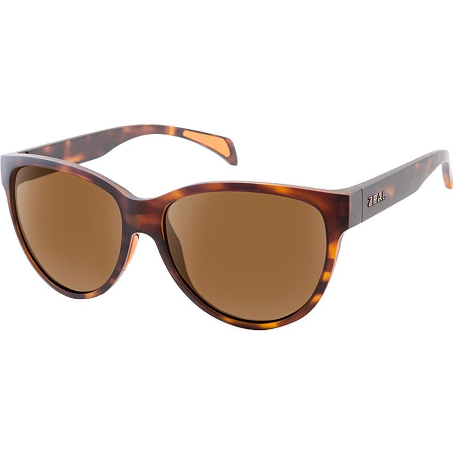 (取寄) ジール レディース イザベル ポーラライズド サングラス - ウィメンズ Zeal women Isabelle Polarized Sunglasses - Women's Matte Tortoise/Ellume Copper(4.0)