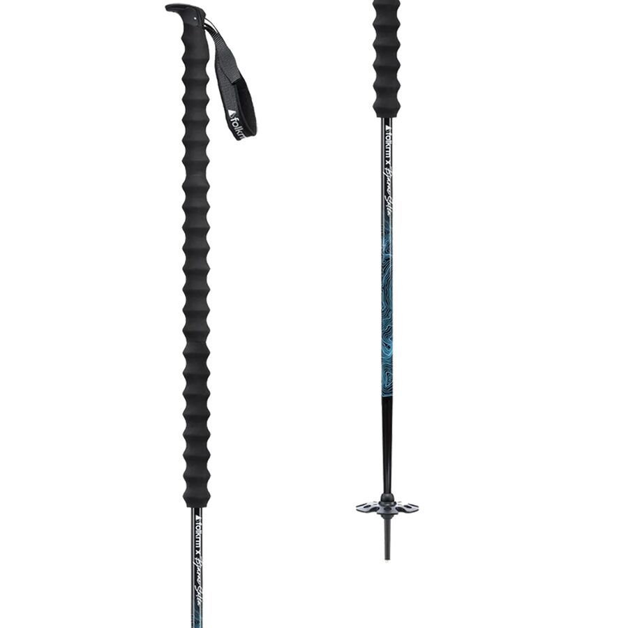 (取寄) ワイイースト スキー ポールズ Folkrm Poles Wyeast Ski Poles Bjarne Blue