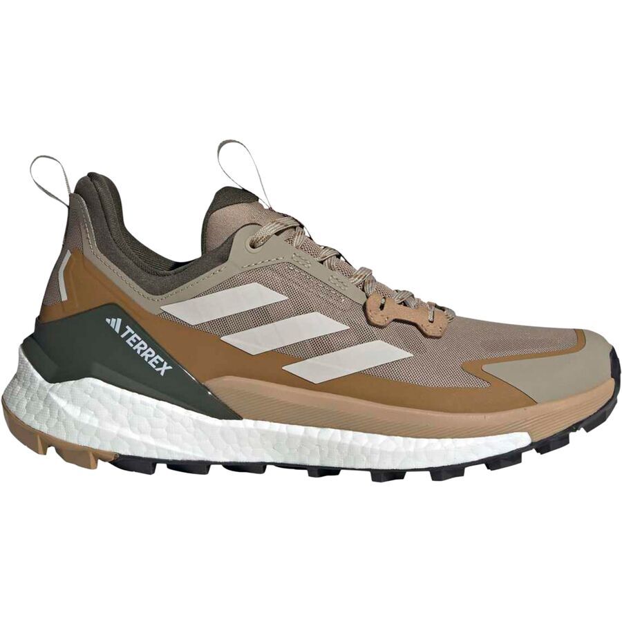 (取寄) アディダステレックス メンズ フリー ハイカー 2 ロウ ハイキング シューズ - メンズ Adidas TERREX men Free Hiker 2 Low Hiking Shoe - Men's Blanch Cargo/Wonder Alumina/Bronze Strata