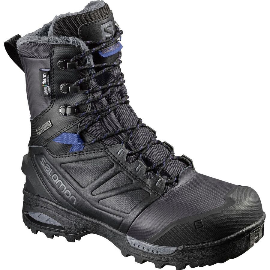 (取寄) サロモン レディース ツンドラ プロ CSWP ブーツ - ウィメンズ Salomon women Toundra Pro CSWP Boot - Women's Phantom/Black/Amparo Blue
