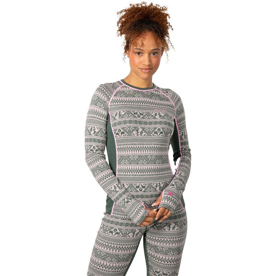 (取寄) カリトラ レディース テール ロング-スローブ トップ - ウィメンズ Kari Traa women Tale Long-Sleeve Top - Women's Thyme